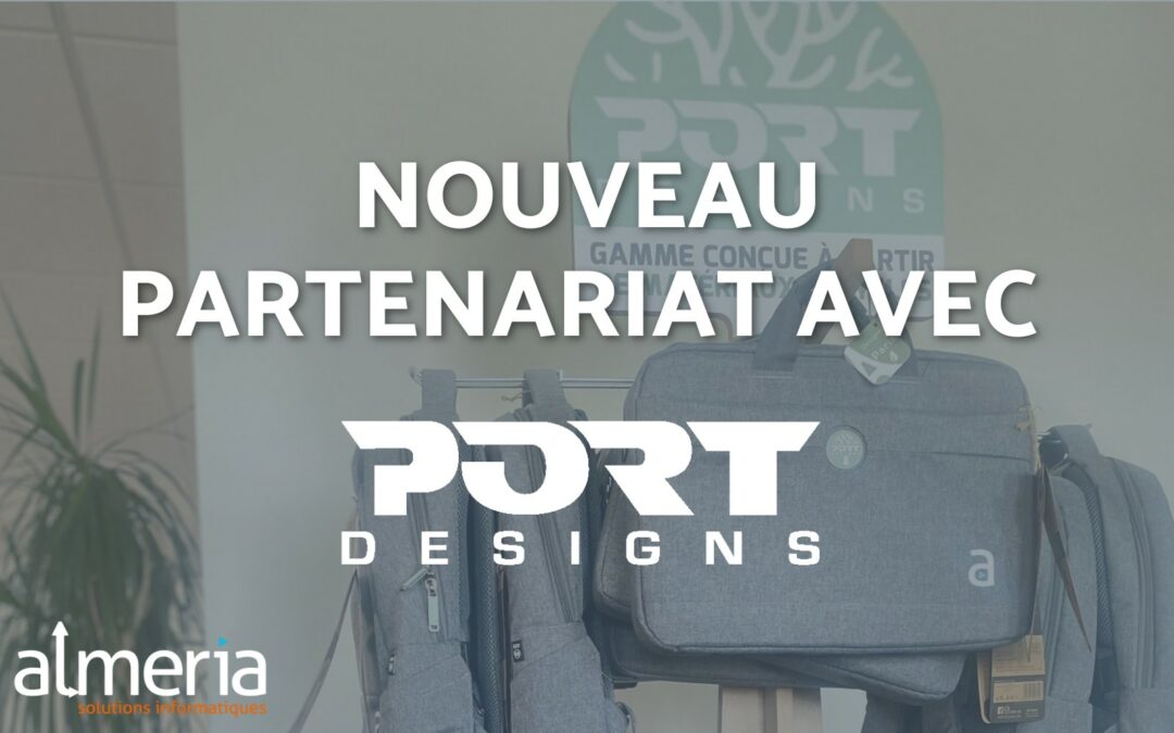 Nouveau partenariat avec port designs