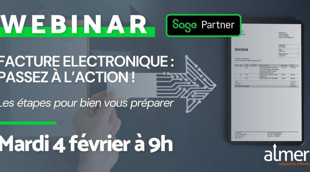 Webinar Facture Electronique SAGE